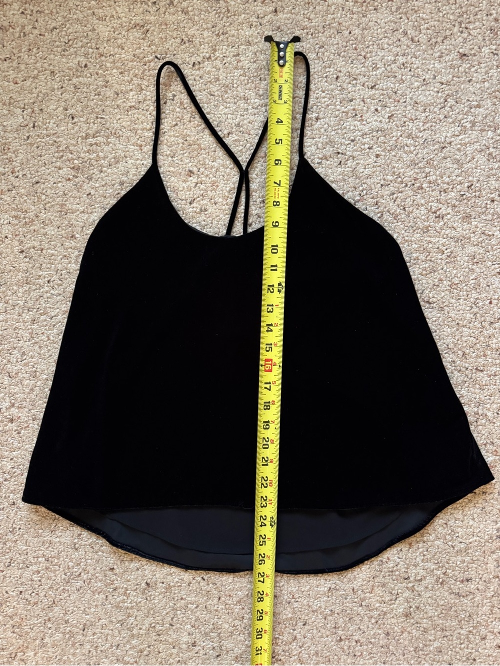 Zara Black Strappy Camisole - Picture 5 of 5
